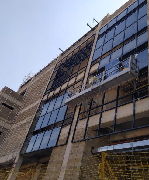 Suministro en vidrio fachadas